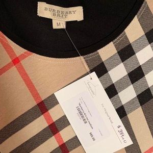 authentic Burberry t-shirt